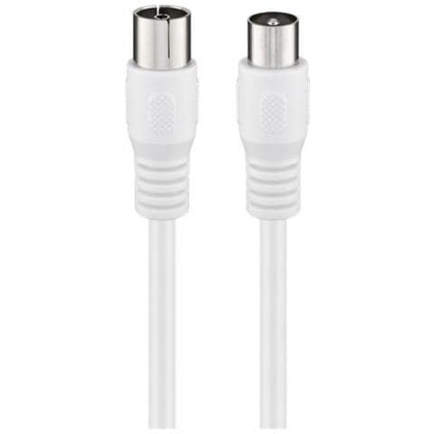 WE66613 Cavo Antenna M / F 1.5 m Colore Bianco - Foto 1