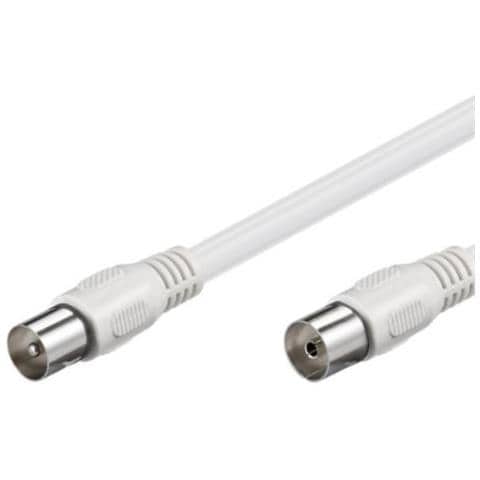 WE66613 Cavo Antenna M / F 1.5 m Colore Bianco - Foto 2