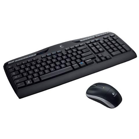 Tastiera USB + RF Wireless + Bluetooth 920-003993  (Layout QWERTY) Colore Nero - Foto 1