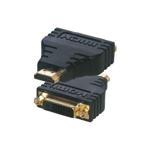 DVI-D / HDMI Adapter DVI-D HDMI Nero cavo di interfaccia e adattatore - Foto 1