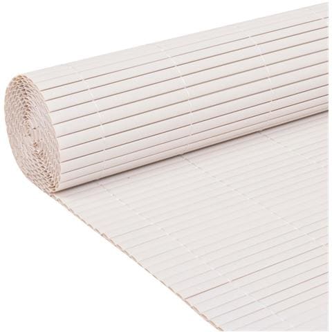 Recinzione da Giardino a Doppio Lato 110x300 cm Bianca - Foto 5