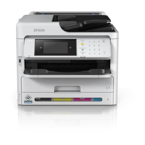 Stampante Multifunzione WorkForce Pro WF-C5890DWF Inkjet a Colori Stampa Copia Scansione Fax A4 34 ppm Wi-Fi / Ethernet / USB - Foto 4
