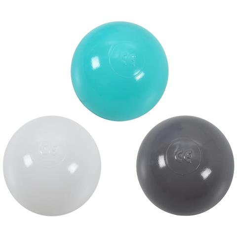 Tenda Da Gioco Per Bambini Blu Con 250 Palline 102x102x82 Cm - Foto 10