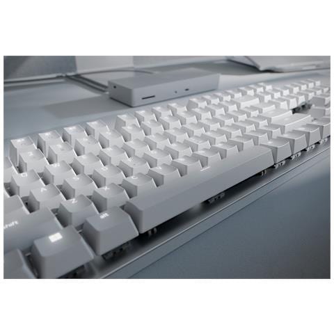 Tastiera Con cavo e senza cavo RZ03-04110300-R3G1  (Layout Tedesco) Colore Bianco - Foto 1