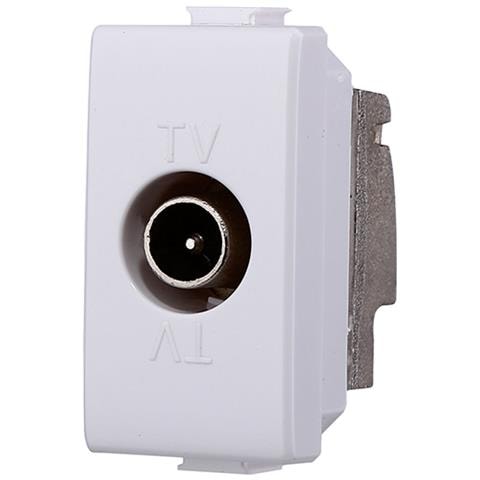 Connettore Presa Tv Passante Maschio Serie Solar Compatibile Matix - Foto 1
