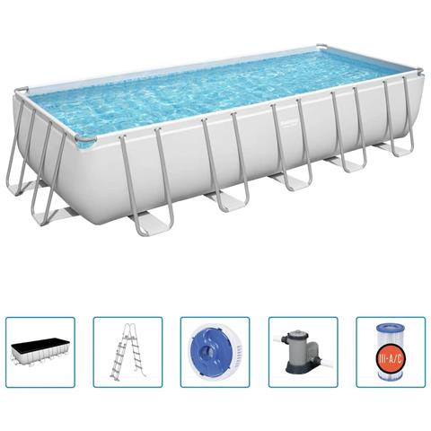 Piscina Fuori Terra Power Steel Rettangolare 19281 L - Foto 1