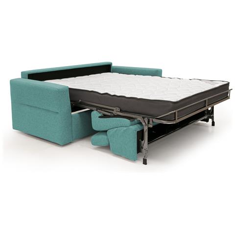 Avalon Divano Letto Alto 18 Cm. Smacchiabile T03 Verde Acqua - Foto 2