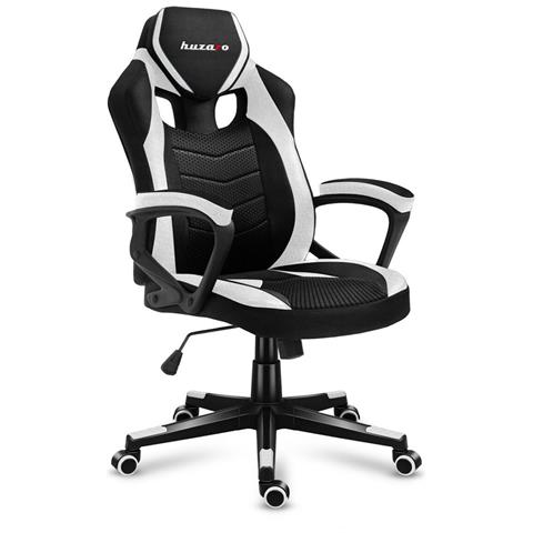 Sedia Gaming Hz-force 2.5 White Mesh Bianco Nero - Foto 1