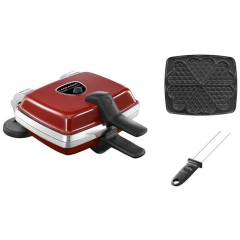 Super 2 Antiadhésif 6 waffle 1000 W Cherry (fruit) - Foto 1