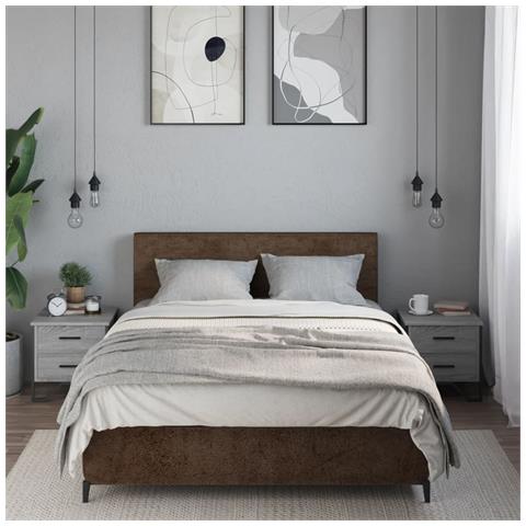 Comodini 2 Pz Grigio Sonoma 40x41x40 Cm In Truciolato - Foto 3