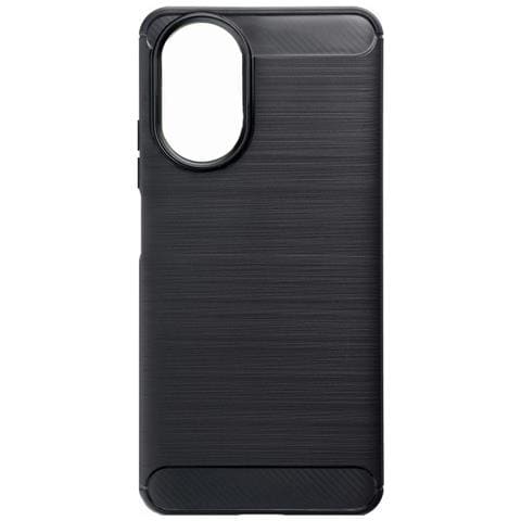 Custodia B-case Tpu Silicone Back Cover Case Per Realme C67 4g Carbon Metal Black - Foto 2