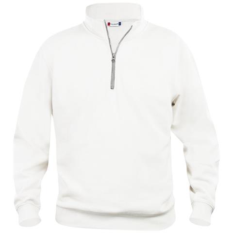 Basic Half Zip Bianco Xl - Foto 1