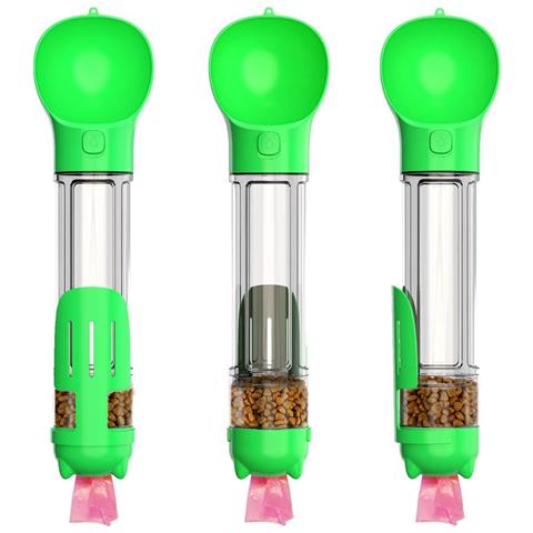 Bottiglia Portatile Multiuso Per Animali Domestici, 500 Ml, Verde - Foto 1