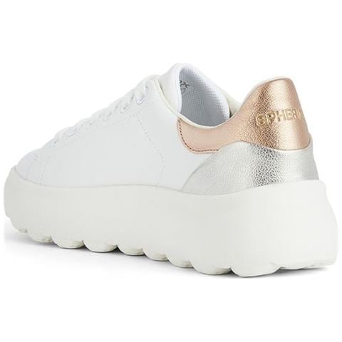 Spherica Ec4.1 Sneakers Sneakers Pelle Di Mucca Scarpe Donna Bianco Eu 40, D45tcc 085bv C1zh8 - Foto 3