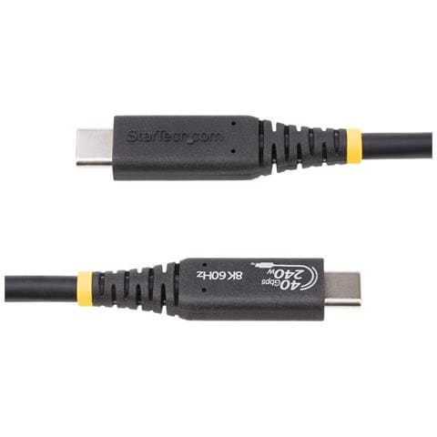 Cavo USB4 da 1m, cavo USB-C certificato USB-IF, 40 Gbps, 240W PD 3.1 EPR, 8K 60Hz, cavo di trasferimento dati USB Type-C, compatibile con porte TB /USB 3.2 - Foto 2