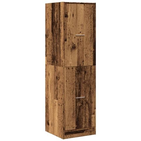 Armadietto Da Farmacia Legno Vecchio 40x41x144,5 Cm Truciolato - Foto 3