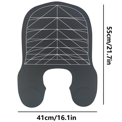 Mantella Da Taglio Per Capelli In Silicone, Mantello Da Barbiere Professionale Per La Colorazione Dei Capelli, La Tintura Dei Capelli, Il Taglio E L'acconciatura Black - Foto 6
