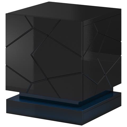 QIU SZF CZ comodino 0 cassetto /cassetti Nero - Foto 1