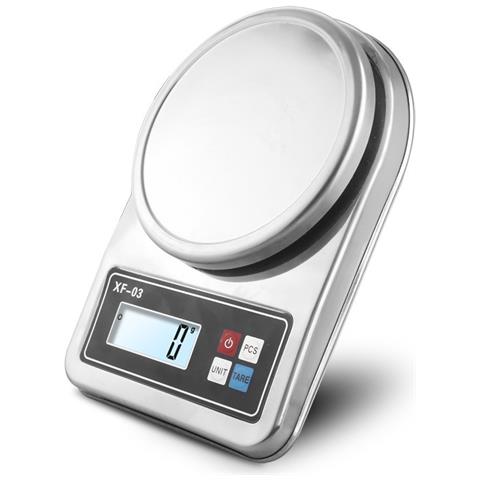 Bilancia Elettronica Da Cucina Multifunzione In Acciaio Inossidabile Da 3 Kg / 0,1 G - Foto 2
