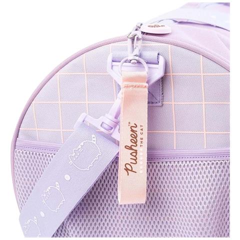 Borsa Sportiva E Da Viaggio Collezione Moments 50x30 Cm Con Tasche Multiple, Lavanda - Foto 5