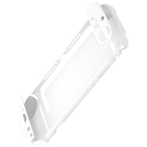 Custodia Protettiva Rigida In Pc Compatibile Con Nintendo Switch 2 - Cover Trasparente White - Foto 2