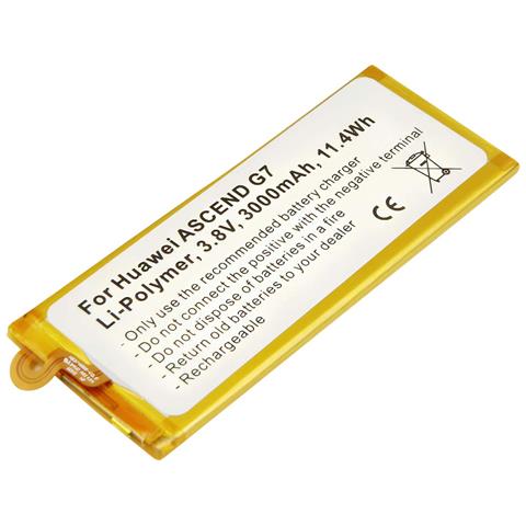 Batteria Li-polimero 3,8v Per Huawei Ascend G7 3,8v 3000mah 11,4 Wh - Foto 1