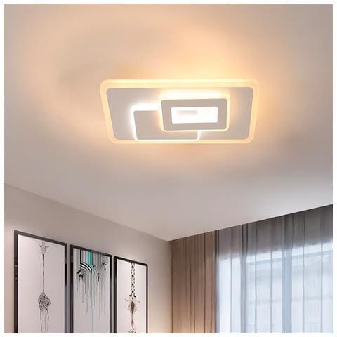 Lampadario Led 45w, Telecomando 2.4g, Luce Regolabile 4000lm Bbled033 - Foto 1