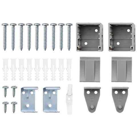 Tenda per Finestra con tende Argento Alluminio - Foto 9