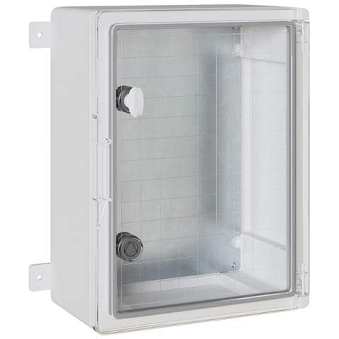 Armadietto di Controllo Grigio 30 x 19.5 x 40 cm Plastica ABS - Foto 1
