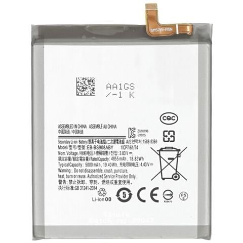 Oem Batteria Testata Ricambio Pari Originale Eb-bs908aby Per Samsung Galaxy S22 Ultra S908 - Foto 1