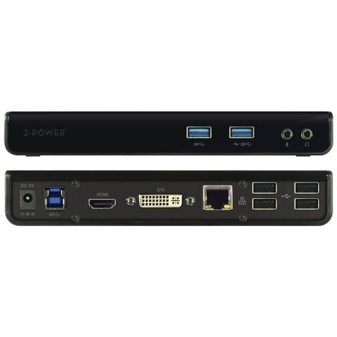 DOC0110A replicatore di porte e docking station per laptop Cablato USB 3.2 Gen 1 (3.1 Gen 1) Type-B Nero - Foto 4