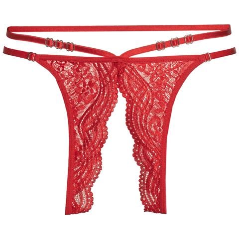 Mutandine In Pizzo Brasiliano 21687 Donna - Foto 1