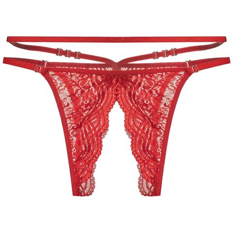 Mutandine In Pizzo Brasiliano 21687 Donna - Foto 2