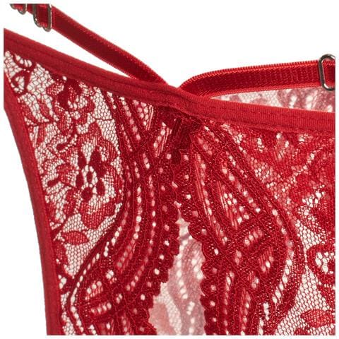 Mutandine In Pizzo Brasiliano 21687 Donna - Foto 3