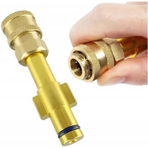 Adattatore Per Idropulitrici Jetlink Proadapt Ep-hd - Compatibile Con Elitech, Yili, Huter, Patriot, Daewoo Daw | Sgancio Rapido 1/4"" | Accessori Alta Pressione - Foto 1