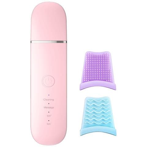 Spazzola Ad Ultrasuoni Per La Pelle: Rimozione Punti Neri, Pulizia Dei Pori E Dispositivo Lifting Facciale Ems Pink - Foto 1