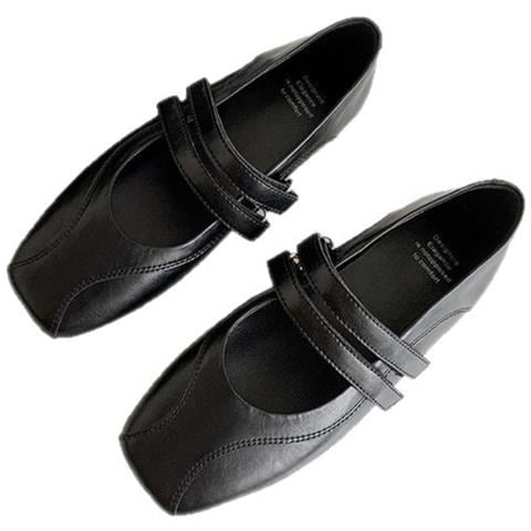 Ballerine Mary Jane Con Punta Quadrata Retro - Scarpe Singole Comode E Versatili 40 - Foto 1