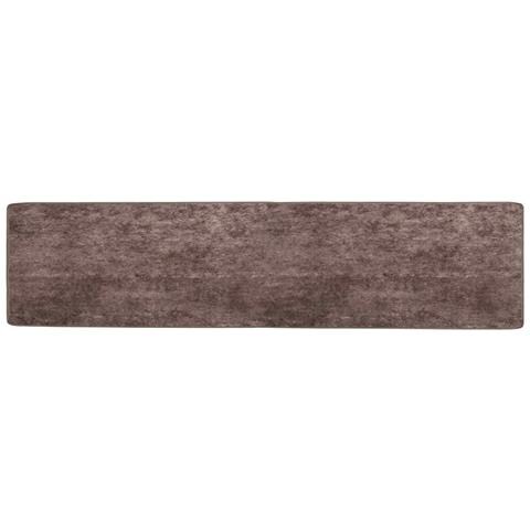 Runner Tappeto MARSA Grigio 350 x 50 cm Poliestere e PVC - Foto 1