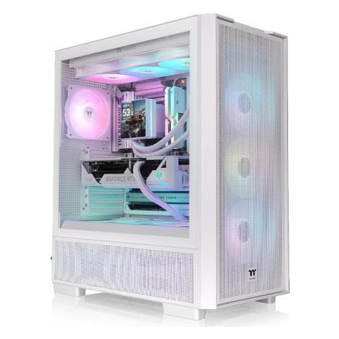 S380 TG ARGB Midi Tower Nero, Bianco - Foto 6