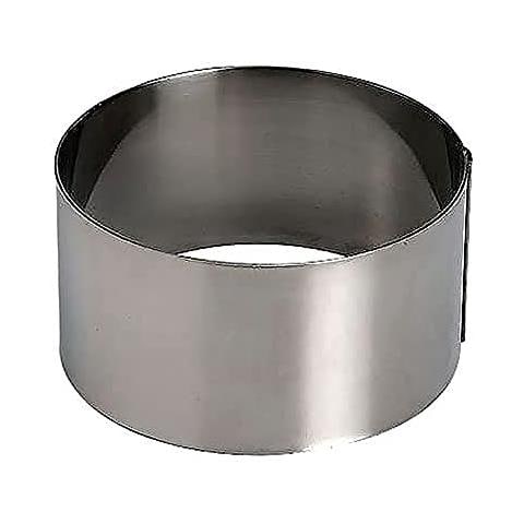 68407 - Cerchio rotondo in acciaio inox da 7,5 cm. - Foto 1