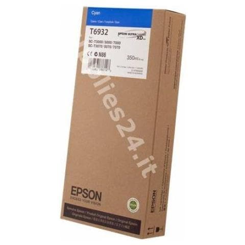 C13T693200 Cartuccia Ink Originale Ciano per Epson SC-T 7200 D-PS - Foto 5