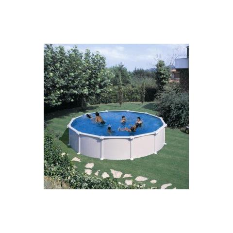Liner Piscina Tonda, Barra Agganciamento, Polietilene 40/100 Ø 350xh. 132 Cm - Foto 1