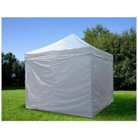 Gazebo Box Rapido Tenda Tendone Bianco 3x3 Richiudibile 4 Pareti Gazebi Mercatino Fiere - Foto 1