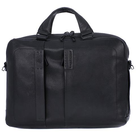 Cartella Piquadro in Pelle Nero Porta PC 14''. Nuovi Arrivi Online | Borsa  Ufficio Piquadro, l'online scontato
