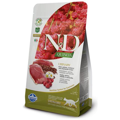 Farmina N&d Grain Free Quinoa Gatto Urinary Anatra: 300 Gr - Foto 1