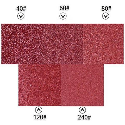 Particolare Austor 50 Pezzi Mouse Fogli Abrasivi Carta Vetrata Con Supplementari 2 Suggerimenti Per La Sostituzione Hook E Loop Assortiti 406080120240 Grits Per Adattarsi Black And Decker Particolare Palm Sander - Foto 4