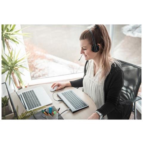 On Ear Headset Noise Red Usb Cable 1.95 M Control Unit Usb - Foto 3