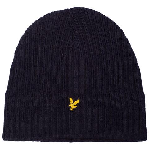 Lyle & Scott - Cuffia Uomo In Misto Lana A Coste - Foto 1