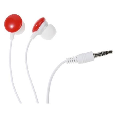 Colour Buds Rosso, Bianco Intraurale Auricolare cuffia - Foto 1