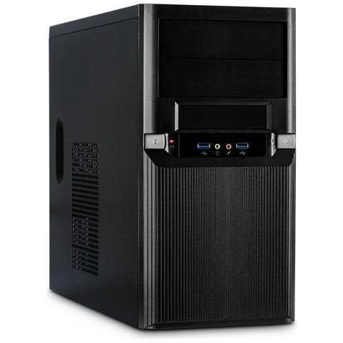 TM-515, Micro-torre, PC, Metallo, Alto, uATX, Nero - Foto 1